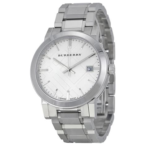 burberry watches bu9000|Burberry Silver Dial Stainless Steel Unisex Watch BU9000.